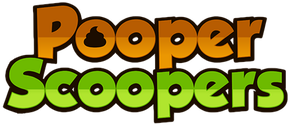 Pooper Scoopers Text Logo