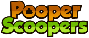 Pooper Scoopers Text Logo
