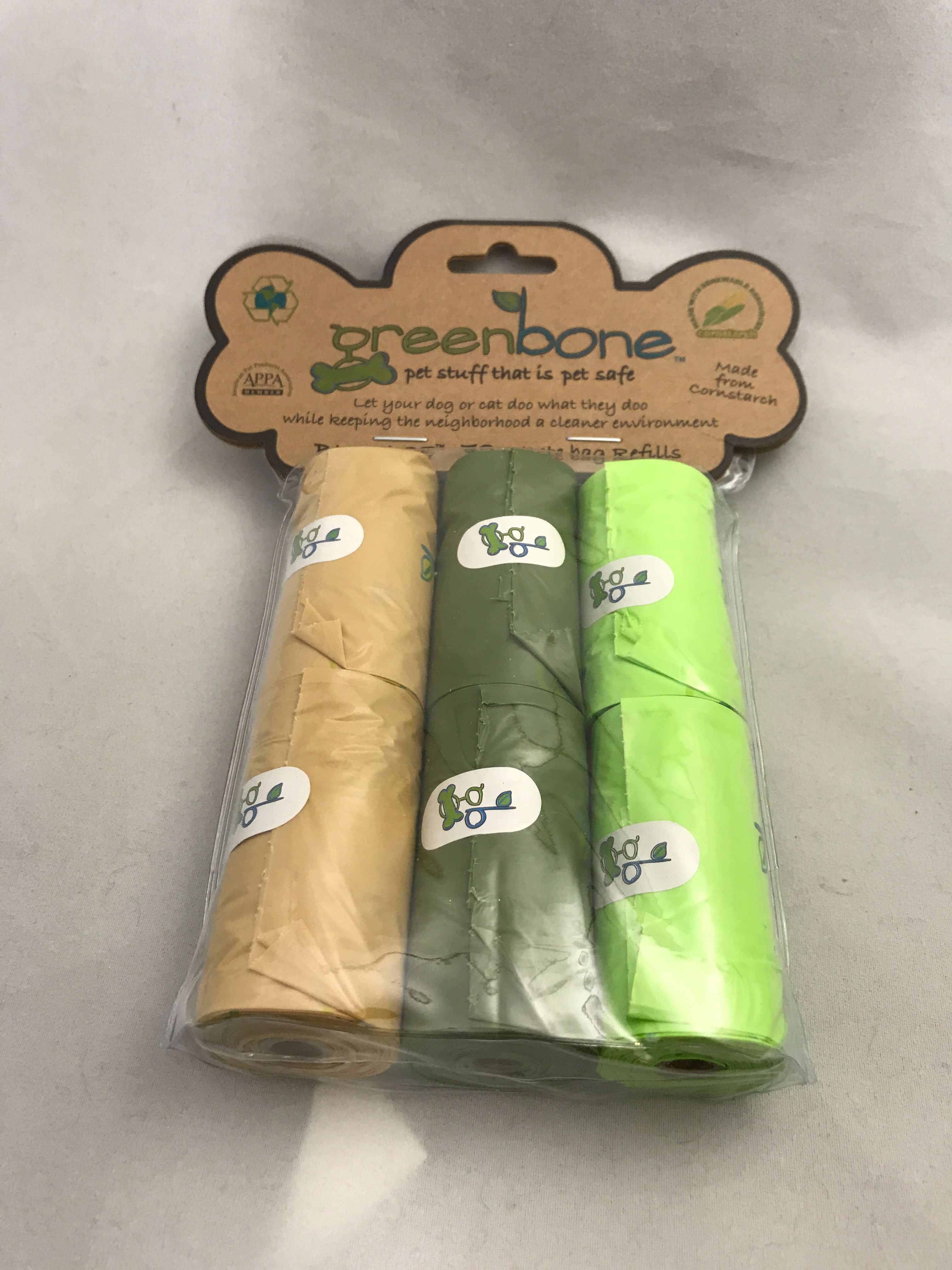 greenbone poop bags